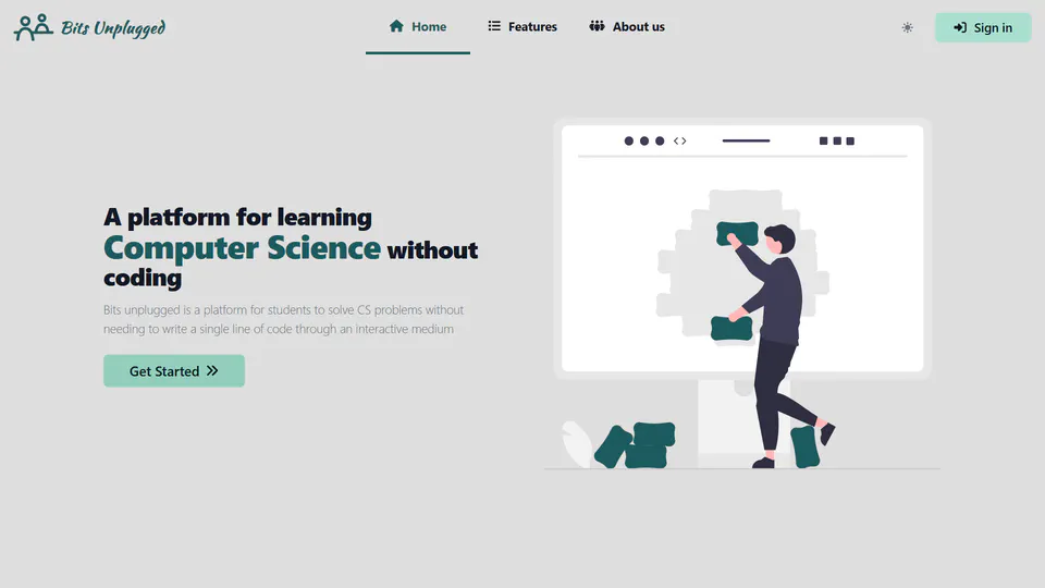 Bits Unplugged | Interactive CSLearningPlatform